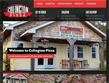 Tablet Screenshot of colingtonpizza.com